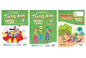 Tiếng Anh 4 Extra and Friends trọn bộ (sách học sinh, sách bài tập, vở tập viết)