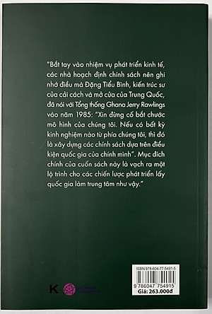 Sách - Cuộc Truy Cầu Sự Thịnh Vượng - Làm Sao Để Các Nền Kinh tế Đang Phát Triển Cất Cánh