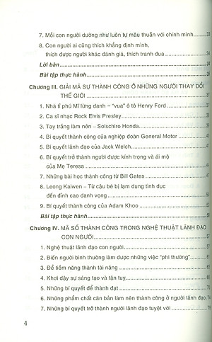 Nghệ Thuật Ứng Xử Và Mã Số Thành Công 