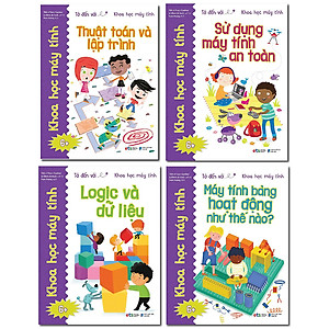 Combo Bộ 4 Cuốn: Tớ Đến Với Khoa Học Máy Tính