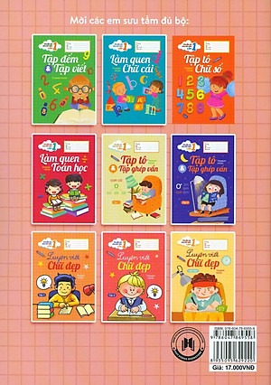 Chuẩn Bị Cho Bé Vào Lớp 1 - Luyện Viết Chữ Đẹp: Chữ Thường (Tái Bản 2020)