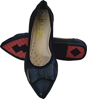 Giày Búp Bê Nữ Da Bò Thật HÀ NAM Cao Cấp GBB2023