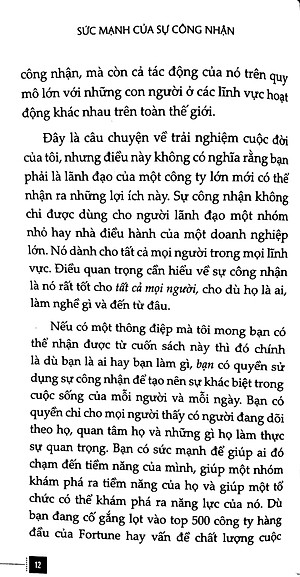 Sách Sức Mạnh Của Sự Công Nhận