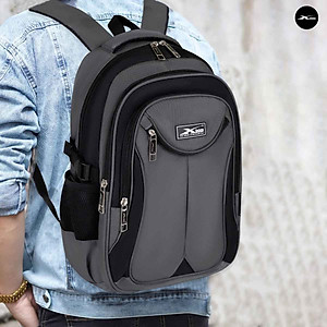 Balo Laptop Nam Xbags Naituo Xám XB 2004 - Balo Du Lịch Có Ngăn Chống Sốc Cao Cấp, Đựng Vừa Laptop 14-15.6 Inch, Nhiều Ngăn Tiện Lợi, Vải Trượt Nước Bền Bỉ
