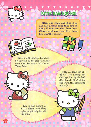 Sách Hello Kitty - Bộ Sưu Tập 1000 Đề Can - Ước Mơ Tươi Đẹp