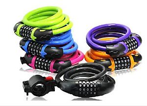 Khóa Xe Đạp, Xe Máy 5 Số, Siêu Bền, Khó Cắt  Có Thể Thay Đổi Mặt Khẩu Theo Ý Muốn- Hàng Chính Hãng