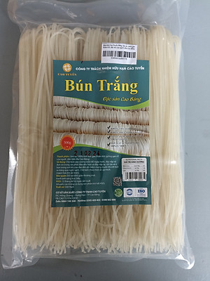 Bún khô Cao Tuyền 500g, làm từ 100% gạo Đoàn Kết, đặc sản của người dân Cao Bằng