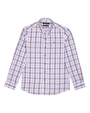 Áo sơ mi nam tay dài form ôm slim fit Khatoco A1MD468S1-CNCR291-2502-D
