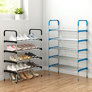 Kệ Để Giày Dép 05 Tầng Khung Inox, Giá Để Giày Inox 05 Tầng, Giày Dép, Kệ Để Đồ, Kệ Sách Loại Cao Cấp miDoctor