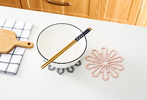 Combo 5 Miếng Lót Nồi Silicon Hình Hoa PaKaSa - Hàng Chính Hãng 