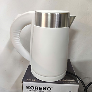 Bình đun nước siêu tốc mini ruột Inox 304 Koreno Thái Lan KN-208 dung tích 0.8L - Hàng chính hãng