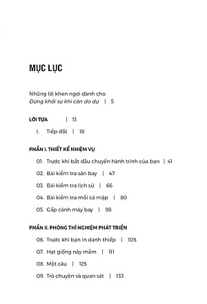 Sách Đừng Khởi Sự Khi Còn Do Dự