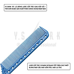 Lược chải hóa chất Nhật Bản YS PARK đuôi nhọn chịu nhiệt cao cấp YS-101 hàng chính hãng