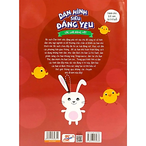 Sách Dán Hình Siêu Đáng Yêu - Các Loài Động Vật