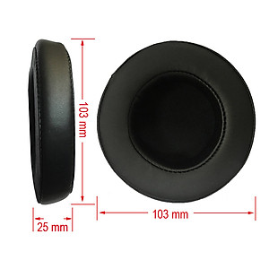 Miếng đệm ốp tai nghe dùng cho tai nghe DareU EH722S - Hàng chính hãng