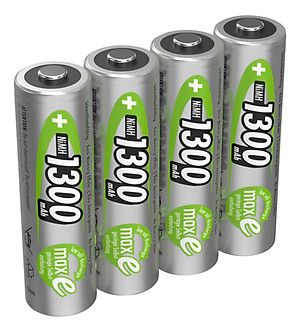 Pin Sạc AA-1300mAh Max- E ANSMANN (Vỉ 4 viên)