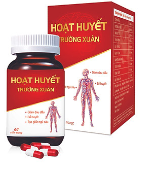 Thực Phẩm Chức Năng Hoạt Huyết Trường Xuân - Giảm Đau Đầu - Tạo Giấc Ngủ Sâu
