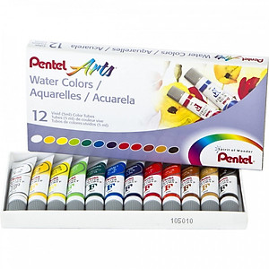 Hộp màu nước Pentel 12 màu WFRS-12 