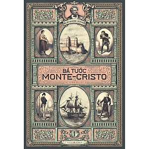 Sách Bá tước Monte-Cristo, trọn bộ 3 tập