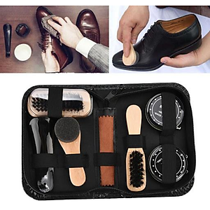 Bộ dụng cụ đánh giày, bộ xi đánh giày 7 món tiện lợi