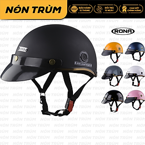 Mũ Bảo Hiểm Nửa Đầu RONA Haly Luxury