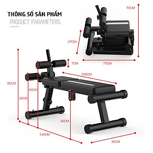 Ghế tập cơ bụng - ghế tập gym gấp gọn Gymlink MK4021