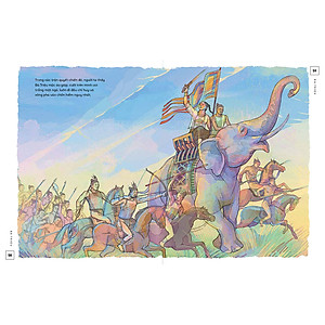 Sách Lịch sử Việt Nam bằng tranh: Bà Triệu (Bản màu, Bìa cứng)