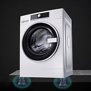 Bộ 4 Chân Chống Rung Máy Giặt Thiết Kế Tăng Giảm Chiều Cao Đế Cao Su Chống Rung Chống Trượt