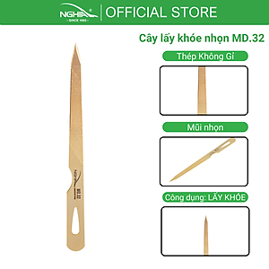 Kềm bộ thép cao cấp mạ vàng MD-32