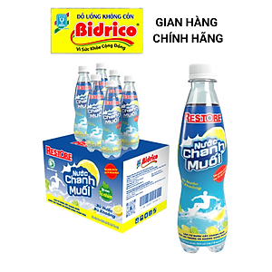 Nước Chanh Muối Restore ( Thùng 24 chai 495ml ) - Sản phẩm của Bidrico