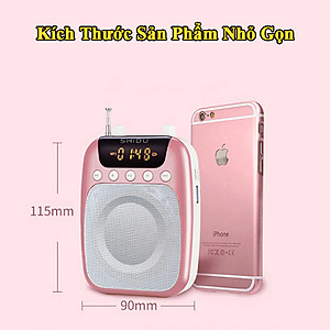 Máy trợ giảng không dây SHIDU kết nối bằng tần số cao cấp, mic trợ giảng cho giáo viên và hướng dẫn viên du lịch, loa trợ giảng cài áo tiện lợi, Hàng nhập khẩu