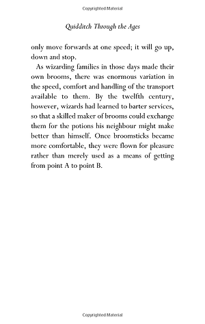 Sách Harry Potter: Quidditch Through The Ages (Paperback) - Quidditch qua các thời đại (English Book)