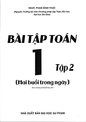 Sách Bài Tập Toán 1 - Tập 2 (Hai Buổi Trong Ngày)