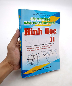 Sách Các Chuyên Đề Nâng Cao Và Phát Triển Hình Học Lớp 11