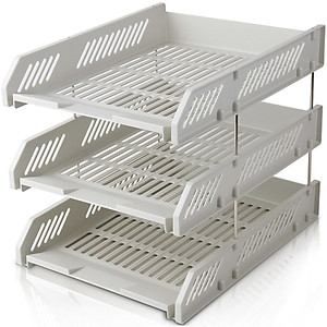 Khay 3 Tầng Deli 9209 - Màu Ngẫu Nhiên