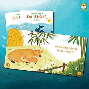 Sách Nhận Biết & Phân Biệt Cho Bé - Bộ Muôn Điều Kì Diệu - (2 Cuốn Thơ) Cho Trẻ Tập Nói Tập Đọc 0-3-5 Tuổi