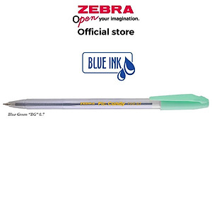 Viết bi nắp Pic Candy 0.7mm hộp 12 cây mực xanh - Zebra [Chính hãng]