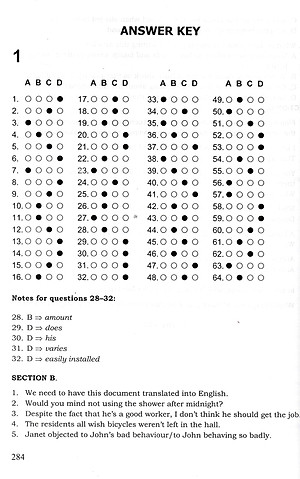 Bộ Đề Thi THPT Quốc Gia Môn Tiếng Anh (Phương Pháp Trắc Nghiệm) + Tặng Phiếu Trắc Nghiệm 50 Câu_HA