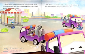 Sách Những Chiếc Xe Hiệp Sĩ: Một Ngày Của Xe Cứu Hộ (Tái Bản 2019)