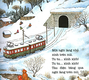 Ehon - Thực Phẩm Tâm Hồn Cho Bé - Tàu Điện Di Chuyển Nào (Tái Bản 2021)