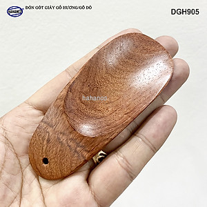 Đón giày Gỗ Hương/Gõ đỏ vân gỗ đẹp, có thể bỏ túi tiện dụng (DGH905) hàng xuất khẩu, kiểu dáng nhỏ gọn - HAHANCO