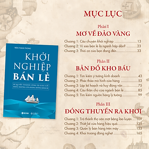 Khởi Nghiệp Bán Lẻ - Bí Quyết Thành Công Và Giàu Có Bằng Những Cửa Hàng Đông Khách - Công Thức Kinh Doanh Và Quản Lý Cửa Hàng Hiệu Quả