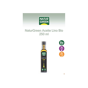 Dầu Hạt Lanh Hữu Cơ Naturgreen (250ml)