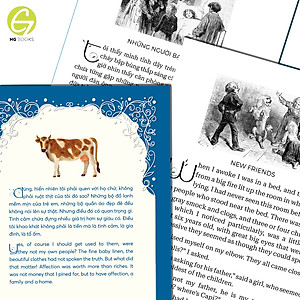 Sách - Không gia đình - Sách song ngữ văn học kinh điển, tặng kèm file nghe & note từ vựng, combo 2 cuốn - HG Books