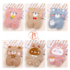 Túi chườm nóng lạnh mini PUHA 200ml, túi chườm ấm tay chân bụng giảm đau hiệu quả