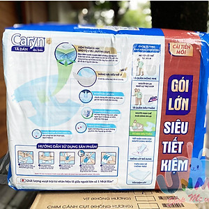 Tã Dán Siêu Thấm Caryn Gói Siêu Tiết Kiệm M40 (40 Miếng)