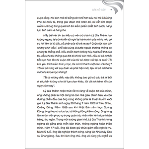 Sách Lý Gia Thành - Thành Công Không Phải Ngẫu Nhiên