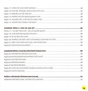 Sách 30 Ngày Cùng Con Học Hiểu Về Chống Xâm Hại