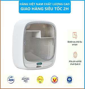 Tủ Đựng Mỹ Phẩm Dán Tường HOKORI Cao Cấp, Hộp Treo Tường Đa Năng Chống Nước, Gắn Tường Siêu Chắc Chắn - Hàng Việt Nam
