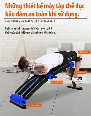 Ghế Tập Bụng Cong Muse Màu Có Chốt Gập BG SU-118 (hàng nhập khẩu)